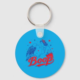 Porte-clés Drôle de main Boop nez fille aigle drôle patriotiq