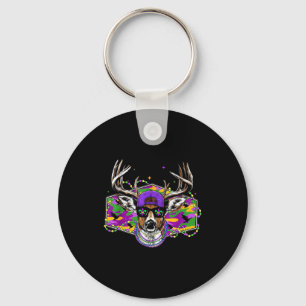 Porte-clés Drôle de Mardi Gras Buck Cerf Chasse Garçons Mardi