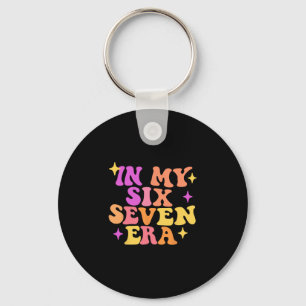 Porte-clés Drôle de mon époque Six Seven 67 Mème Six Seven Èr