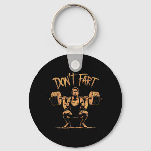 Porte-clés Drôle de remise en forme sans pet Workout Musculat
