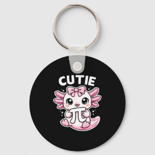 Porte-clés Drôle de symbole axolotl mignon professeur de math