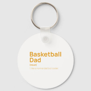 Porte-clés Drôle définition papa de basket-ball