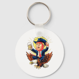 Porte-clés Drôle Donald Trump 2024 pour ramener l'Amérique au