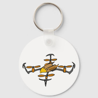 Porte-clés Drôle Drone Flying Eagle Art