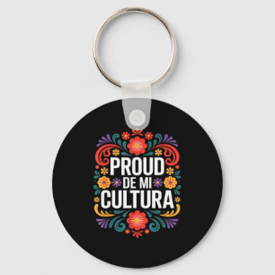 Porte-clés Drôle fier de mon patrimoine culturel mexicain dir