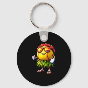 Porte-clés Drôle Hawaii Softll Ll Hawaïen Tropical Été Va