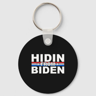 Porte-clés Drôle Hidin De Biden - Anti Joe - Trump