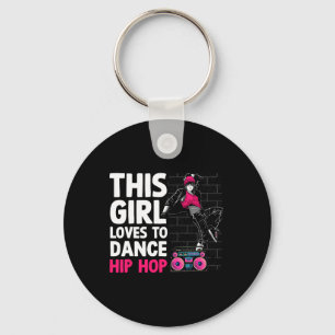 Porte-clés Drôle Hip hop Danser Art Pour Enfants Filles Femme