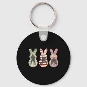 Porte-clés Drôle Hockey sur glace Sports Lapin de Pâques lapi