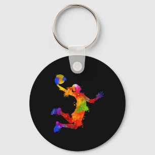 Porte-clés Drôle joueur de basket-ball Lover Sports Team Tie 