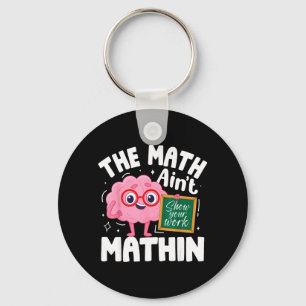 Porte-clés Drôle Les Maths C'est Pas Des Maths Mignon Montre