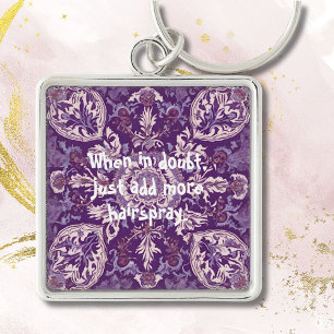 Porte-clés Drôle mais élégant Cadeaux de Noël pour les coiffe