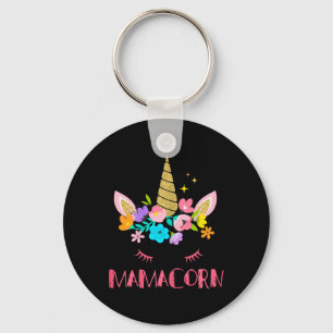Porte-clés Drôle Mamacorn Unicorn Costume Maman Fête des Mère