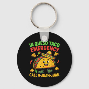 Porte-clés Drôle Mème Cinco De Mayo Fiest Taco Mexicain