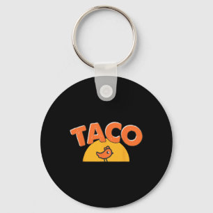 Porte-clés Drôle Mème de poulet tendance Taco Trump toujours