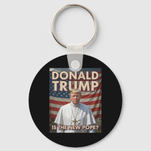 Porte-clés Drôle Pape Et Président Donald Trump7