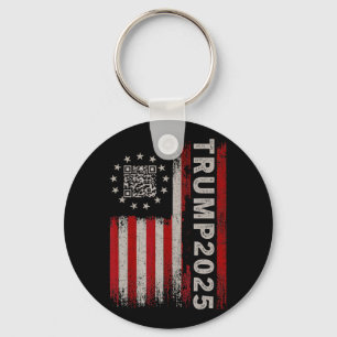 Porte-clés Drôle président du Qr Trump 4547 Tee Trump Dancing