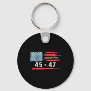 Porte-clés Drôle président Qr Trump Dance Code 2 Côté