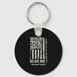 Porte-clés Drôle Qr Scan Me Trump 45_47 Tee Trump Dancing Cod