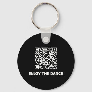 Porte-clés Drôle Qr Trump Danser Code interactif
