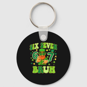 Porte-clés Drôle six sept bruh 6 7 jour de la st patrick 67 m