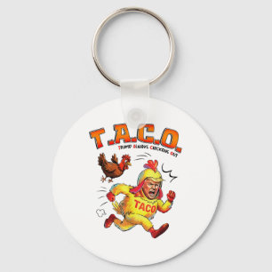 Porte-clés Drôle Taco Trump Épouse Toujours Les Mens Chemises