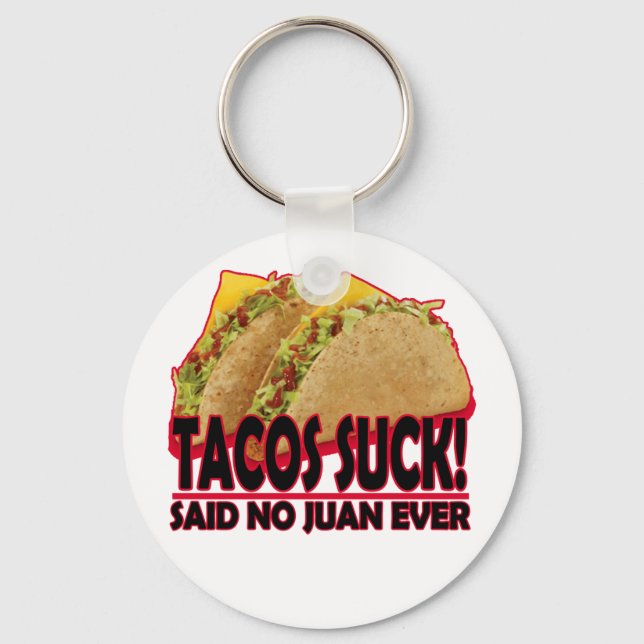 Porte-clés Drôle - Tacos Suck.png (Recto)