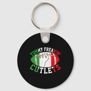 Porte-clés Drôle Tommy Freakin' Cutlets New Jersey Italie Dra
