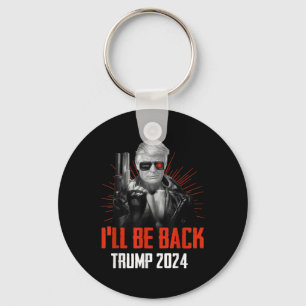 Porte-clés Drôle Trump 2024 45 47 Trumpinator Reviendra