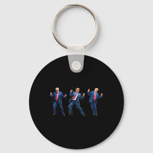 Porte-clés Drôle Trump Danse Noël Noël Noël Noël Noël Pajamas