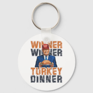 Porte-clés Drôle Trump Winner Dîner Turquie Thanksgivi
