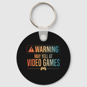 Porte-clés Drôle Vidéo Jeu Art Pour Hommes Femmes Jeu Pc Nerd