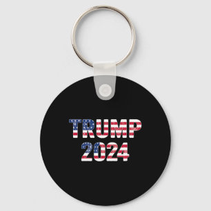 Porte-clés Drôle Vintage Trump 2024 Cadeau électoral Hommes F