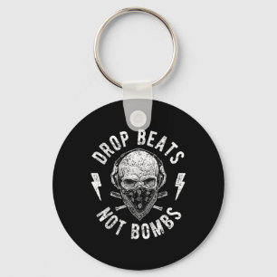 Porte-clés Drop Beats Not Bombs Dj Contre La Guerre Pour La P