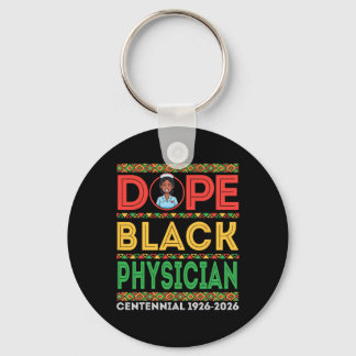 Porte-clés Drug Black Physician Centennial 1926 2026 Black Hi