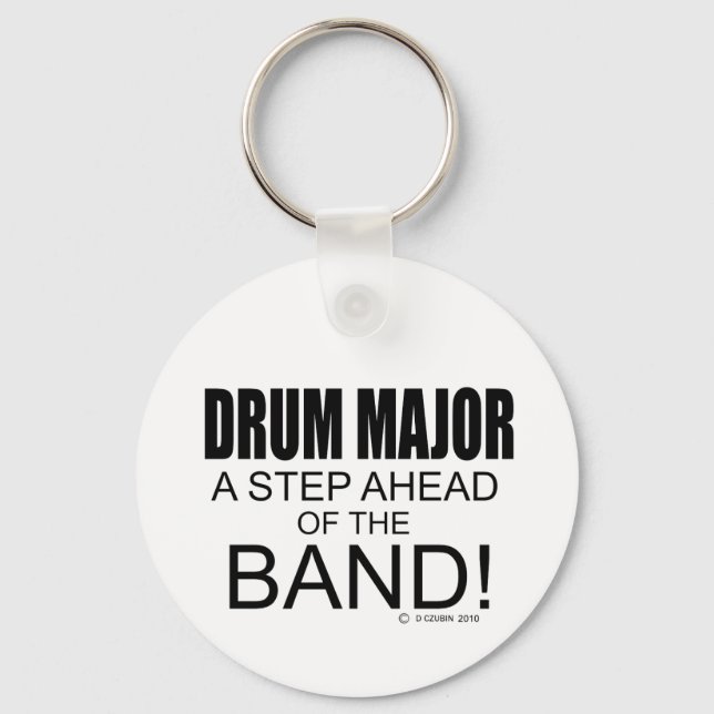 Porte-clés Drum Major Un pas en avant de la bande! (Recto)