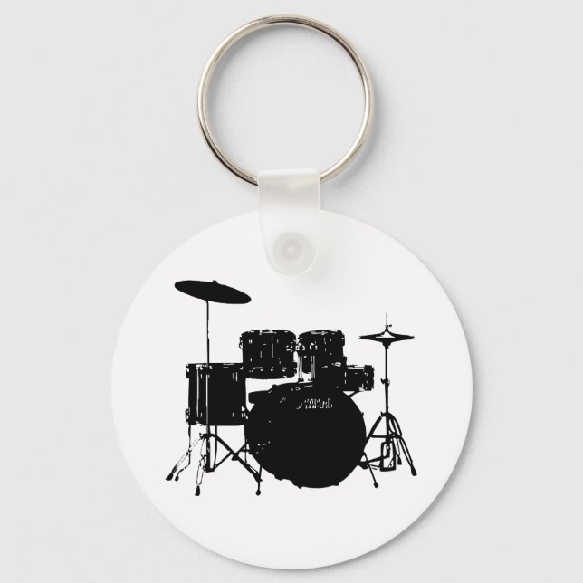 Porte-clés Drum Set (Recto)