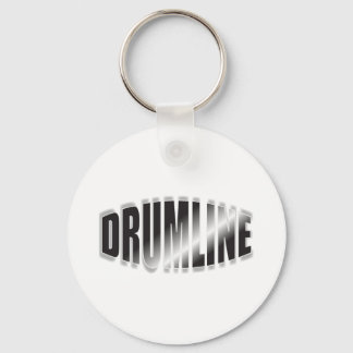 Porte-clés Drumline Chrome noir