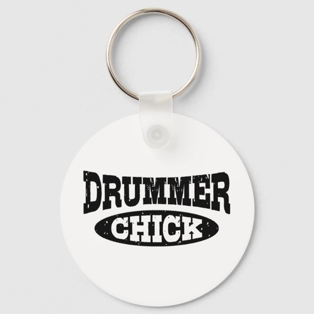 Porte-clés Drummer Chick (Recto)
