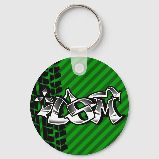 Porte-clés DSM Eclipse Talon 4g63 Porte - clé vert (Recto)