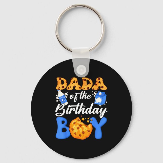 Porte-clés Du 1er anniversaire Dada au lait biscuits (Recto)