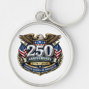 Porte-clés du 250e anniversaire des États-Unis