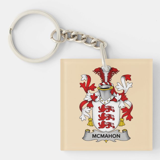 Porte-clés du blason de la famille McMahon (Devant)