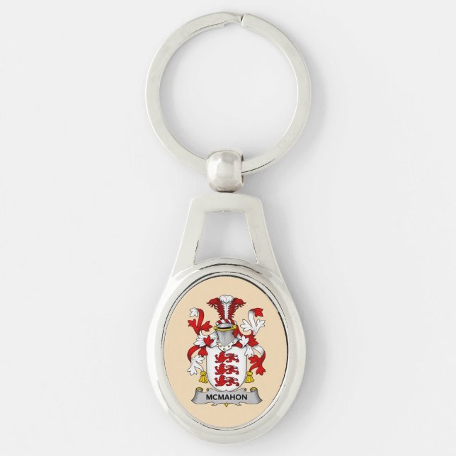 Porte-clés du blason de la famille McMahon (Devant)