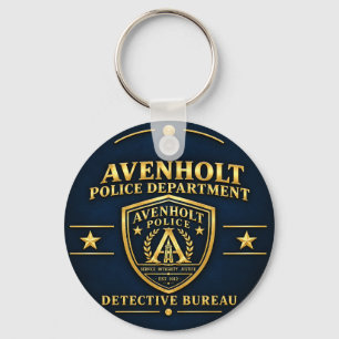 Porte-clés du Bureau des détectives de la police d
