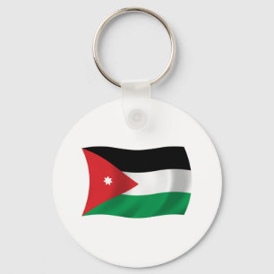 Porte-clés du drapeau de la Jordanie