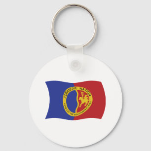 Porte-clés du drapeau de la Nation Comanche