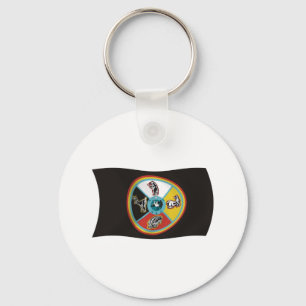 Porte-clés du drapeau de la tribu de Sault Ste. Ma