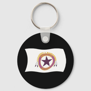 Porte-clés du drapeau de la tribu Wampanoag