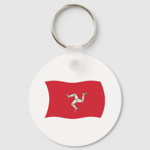 Porte-clés du drapeau de l'île de Man